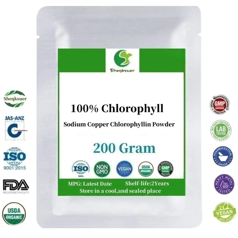 100% Pure Chlorophyll Great For Detoxing Heavy Metals Out of The Body.