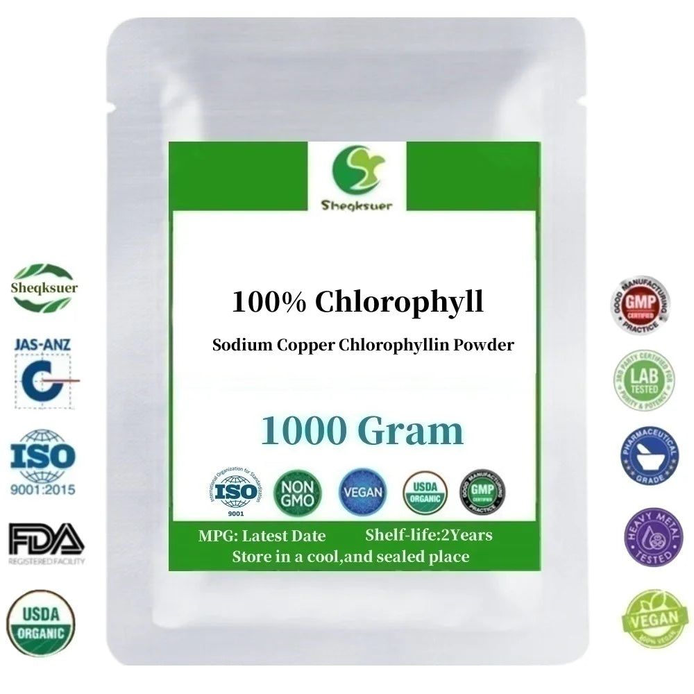 100% Pure Chlorophyll Great For Detoxing Heavy Metals Out of The Body.