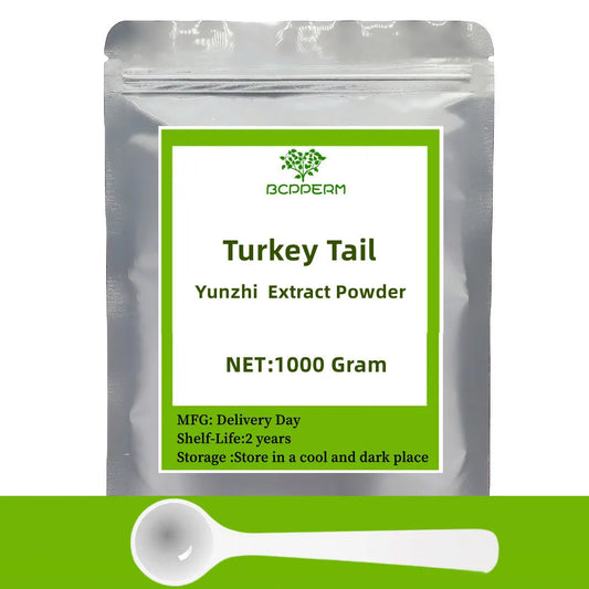 Turkey Tail Mushroom Extract Powder Yunzhi Polysaccharide Fights Cancer.