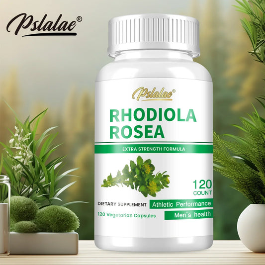 Rhodiola Rosea - Relieve Stress, Replenish Energy, Improve Endurance, Cognition & Remove Negative Mood - 120 Capsules
