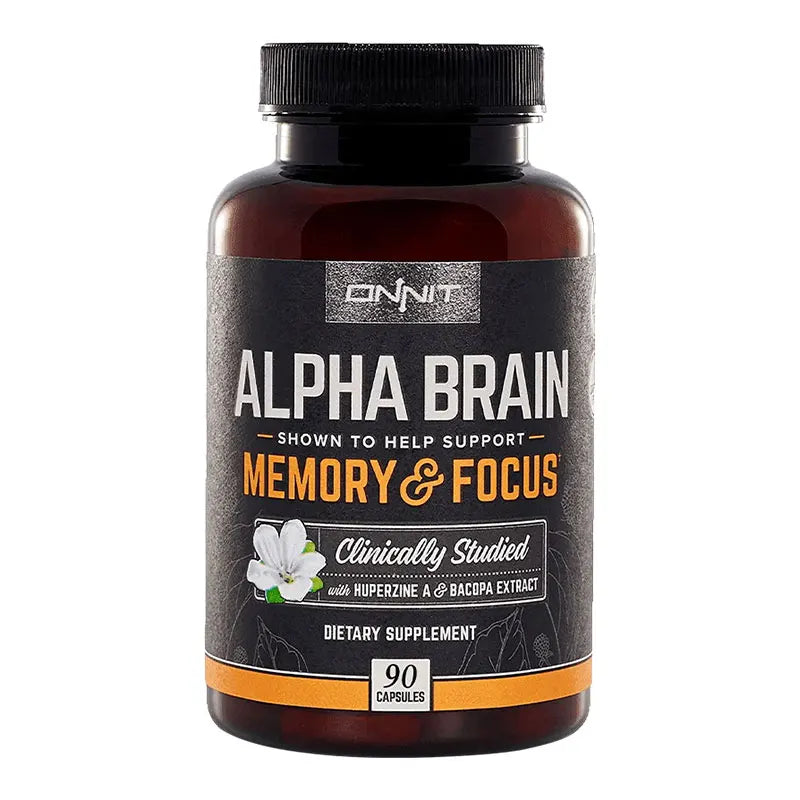 Alpha Brain 🧠 Powerful Nootropic Brain Supplement Boost Intelligence Great for Focus, Concentration and Memory