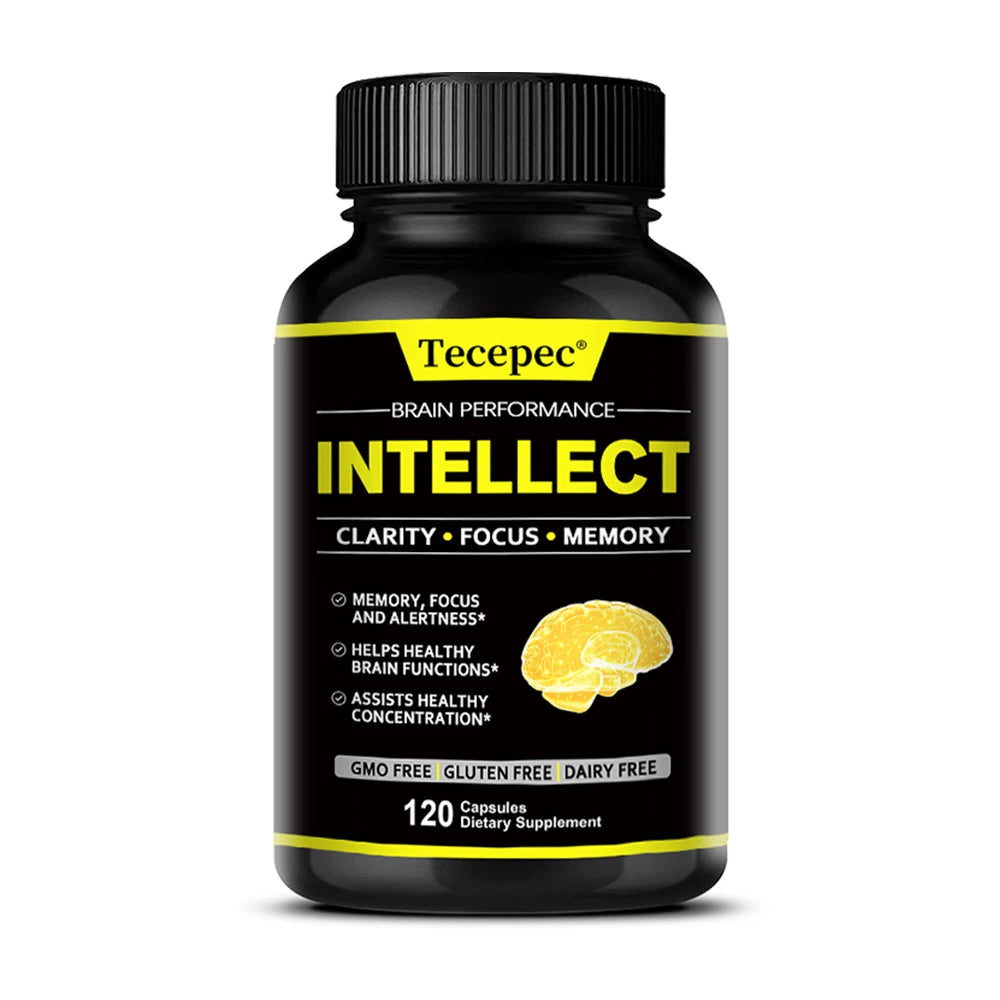 Nootropics - Support healthy brain function, help fight mental dullness and brain fog, and slow brain aging