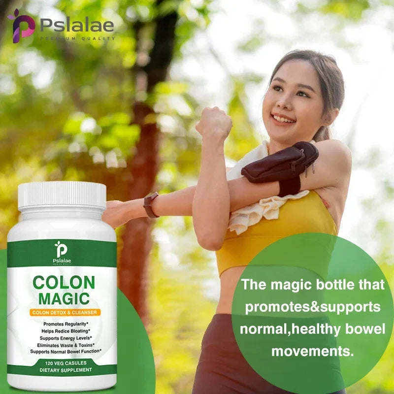 Colon Detox & Cleanse Capsules - Powerful Natural Cleanser, Intestinal Cleansing, Digestion, Helps with Constipation & Bloating