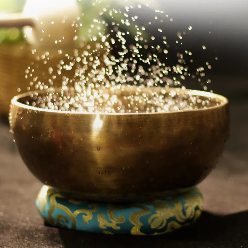 Energy Shifting Tibetan Meditation Bowl Powerful Frequency Instrument For Spiritual Meditation.