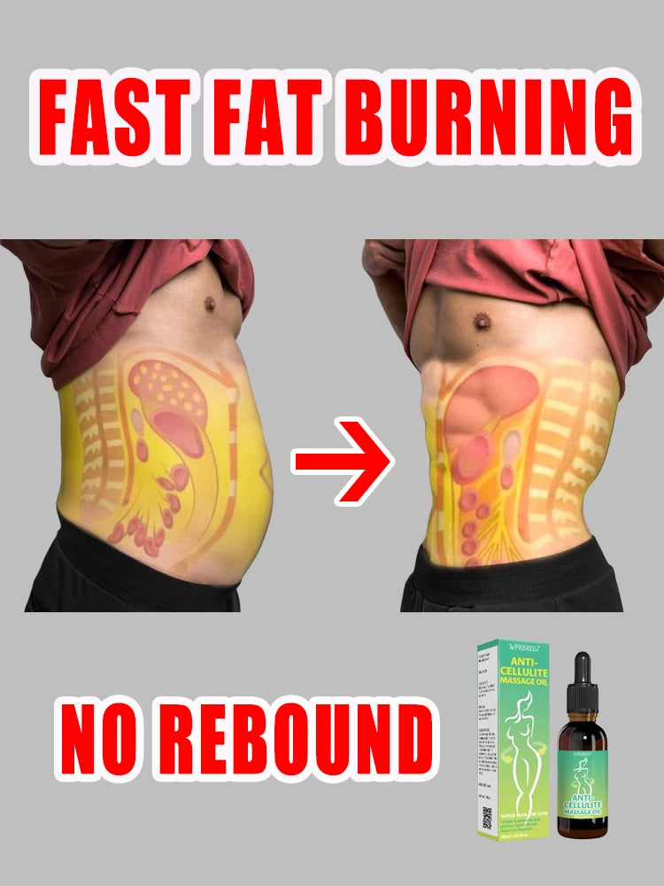 Fast Acting Fat Burning Plant Based Oil Targets Fat Cells ,For Best Results Use Before Exercise, Apply To Desired Area You Would Like To Improve Before Training.