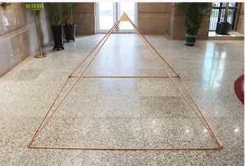 Kemetic Giza Meditation Pyramid Kit Cosmic Energy Receiver Suitable for 5/8" Copper tubes.