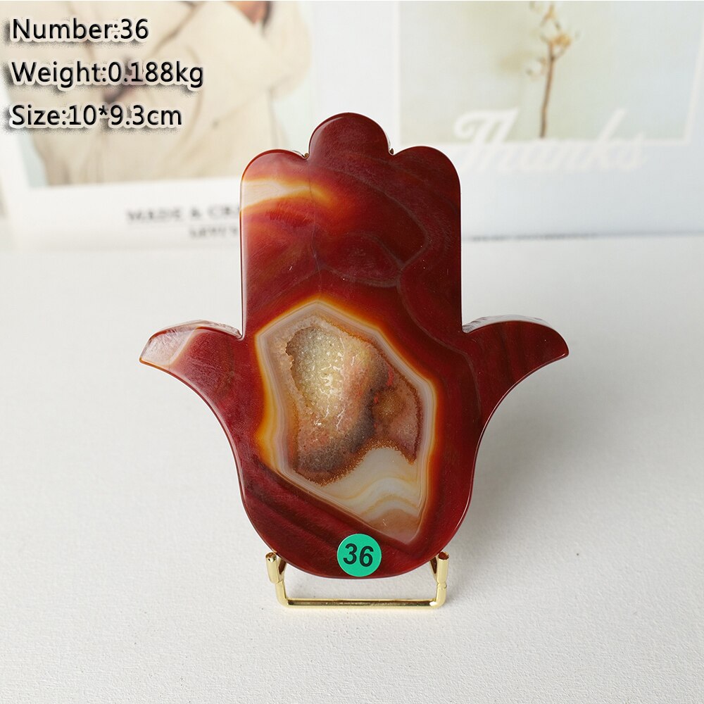 1pc Natural Carnelian Crystal Big Hand Red Agate Cluster Spiritual Meditation Increases Your Feng Shui.