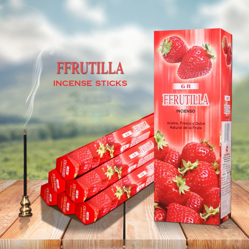 Original Indian Incense 20 Sticks Meditation Palo Santo White Sage Incense Room Air Fresh Aromatherapy