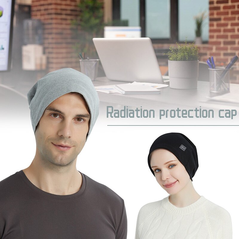 Anti Radiation Cap Silver fiber electromagnetic Wave Rfid Shielding Multicolor EMF Protection Hat RF/Microwave Protection Beanie