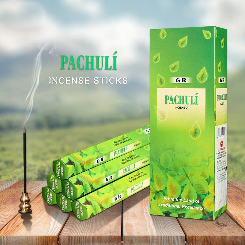 Original Indian Incense 20 Sticks Meditation Palo Santo White Sage Incense Room Air Fresh Aromatherapy