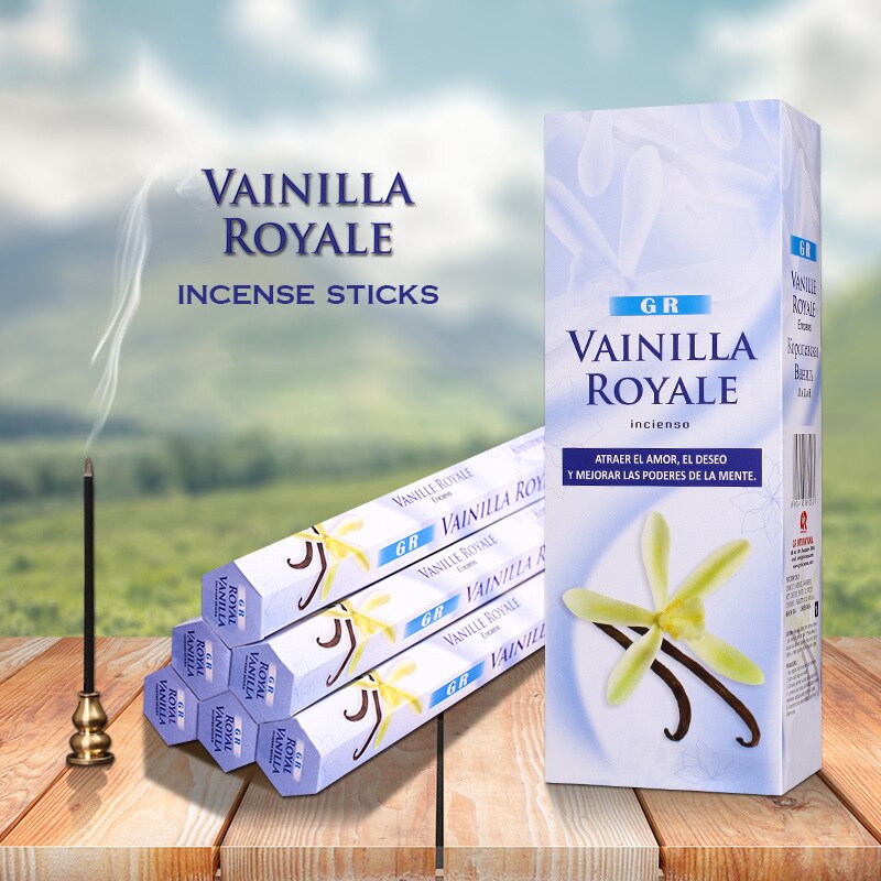 Original Indian Incense 20 Sticks Meditation Palo Santo White Sage Incense Room Air Fresh Aromatherapy
