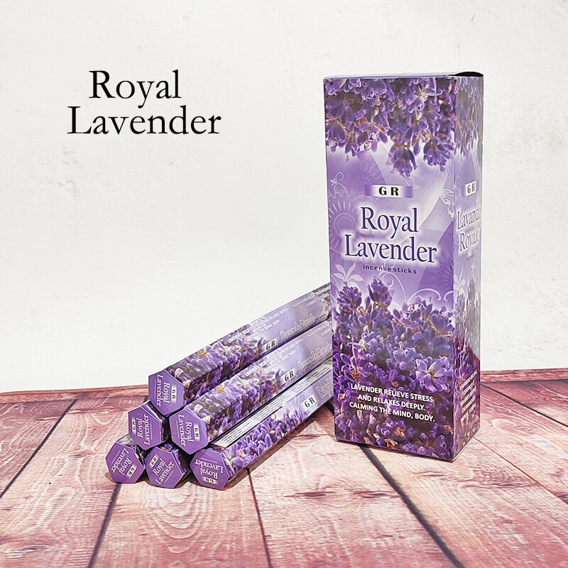 1 Big Box Indian Incense Sticks White Sage Meditation Lavender Palo Santo Purifying Air Deodorization Aromatherapy