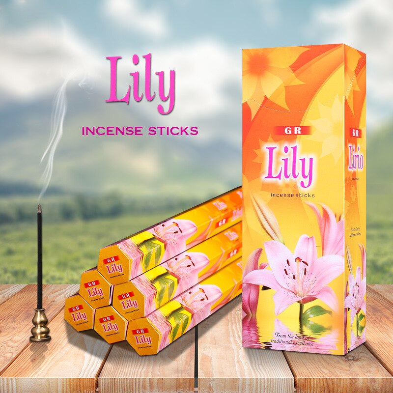 Original Indian Incense 20 Sticks Meditation Palo Santo White Sage Incense Room Air Fresh Aromatherapy