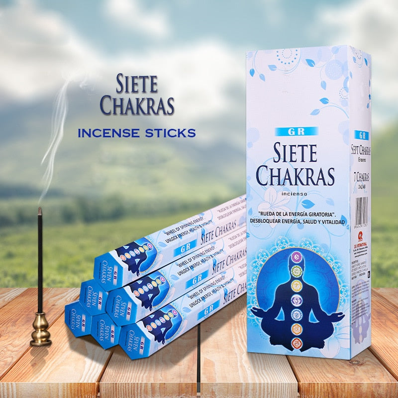 Original Indian Incense 20 Sticks Meditation Palo Santo White Sage Incense Room Air Fresh Aromatherapy