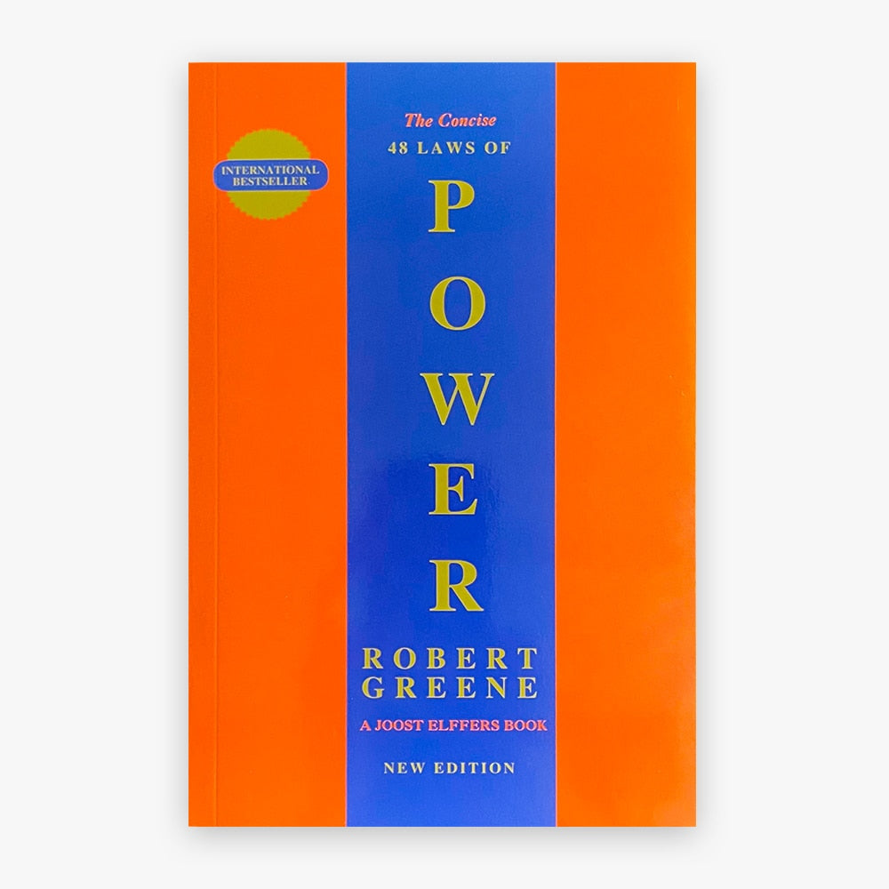 Adult English Book The Concise 48 Laws of Power By Robert Greene Political Leadership Political Philosophy Motivation Paperback