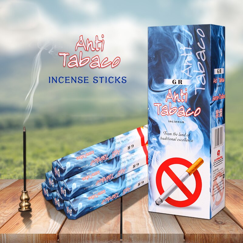 Original Indian Incense 20 Sticks Meditation Palo Santo White Sage Incense Room Air Fresh Aromatherapy