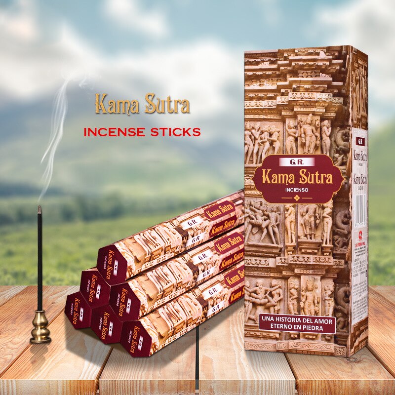 Original Indian Incense 20 Sticks Meditation Palo Santo White Sage Incense Room Air Fresh Aromatherapy