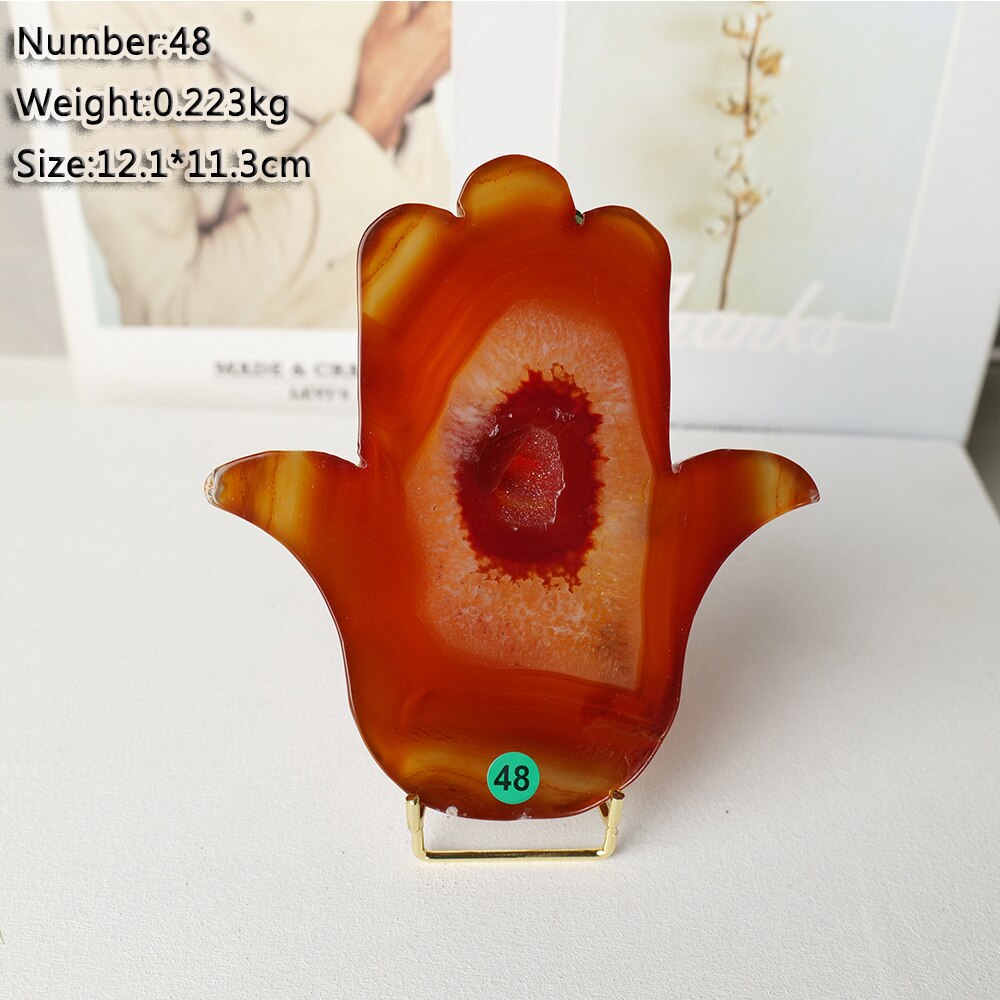 1pc Natural Carnelian Crystal Big Hand Red Agate Cluster Spiritual Meditation Increases Your Feng Shui.